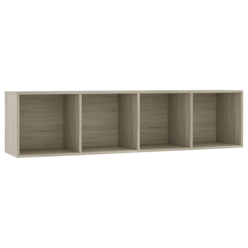 Book Cabinet/TV Cabinet Sonoma Oak 143x30x36 cm