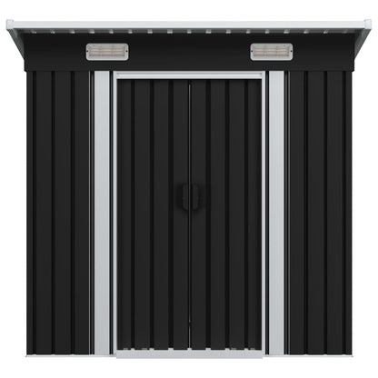 Garden Shed Anthracite Steel