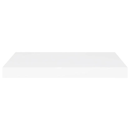 Floating Wall Shelves 2 pcs White 60x23.5x3.8 cm MDF