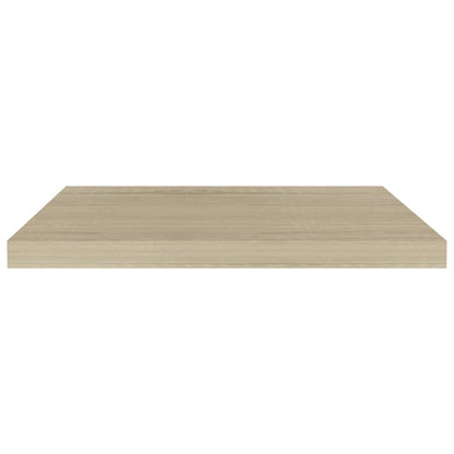 Floating Wall Shelf Oak 60x23.5x3.8 cm MDF