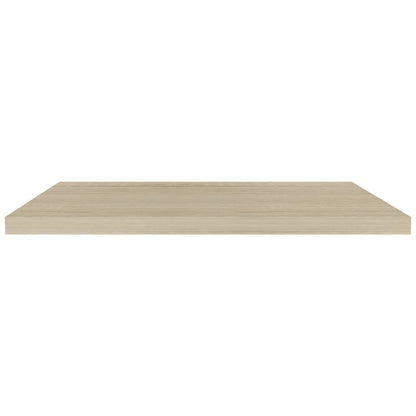 Floating Wall Shelves 4 pcs Oak 90x23.5x3.8 cm MDF