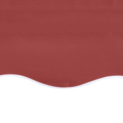 Replacement Fabric for Awning Burgundy Red 4.5x3.5 m