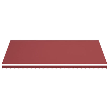 Replacement Fabric for Awning Burgundy Red 6x3.5 m