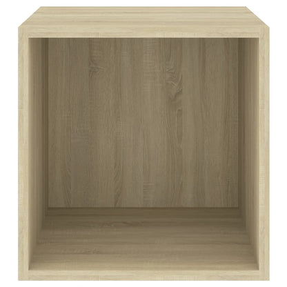 Wall Cabinets 2 pcs Sonoma Oak 37x37x37 cm Engineered Wood