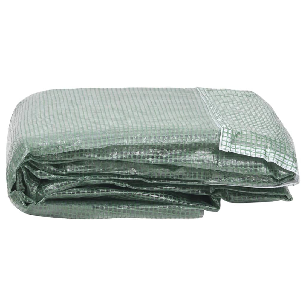 Greenhouse Replacement Cover (27 m²) 300x900x200 cm Green