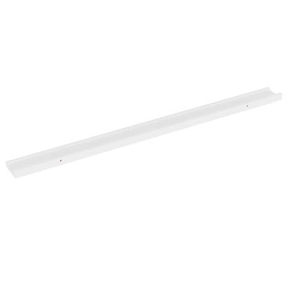 Wall Shelves 2 pcs White 115x9x3 cm