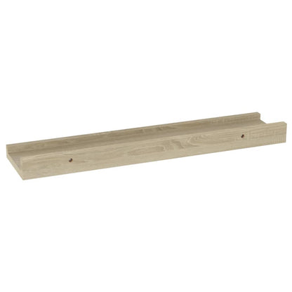 Wall Shelves 2 pcs Sonoma Oak 40x9x3 cm