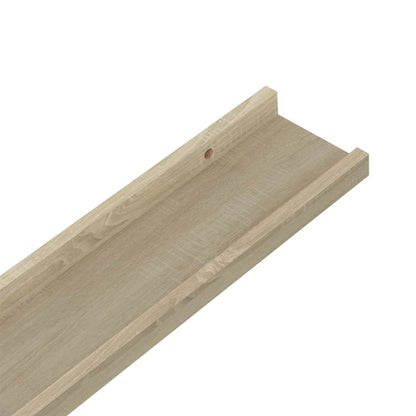 Wall Shelves 2 pcs Sonoma Oak 40x9x3 cm