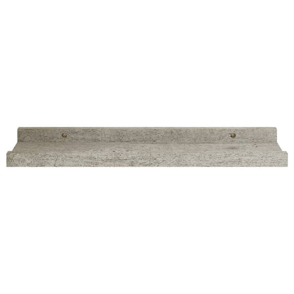 Wall Shelves 4 pcs Concrete Grey 40x9x3 cm