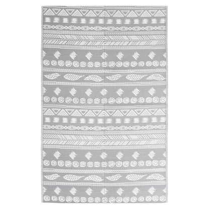 Outdoor Rug Grey 160x230 cm PP