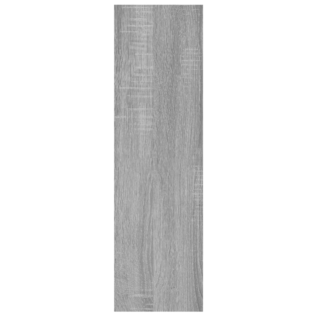 Wall Shelf Grey Sonoma 75x16x55 cm Engineered Wood