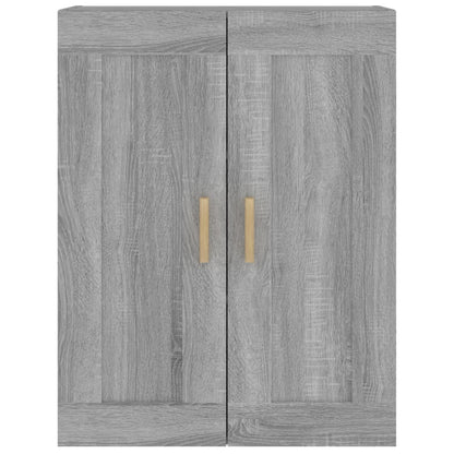 Wall Cabinet Grey Sonoma 69.5x32.5x90 cm Engineered Wood