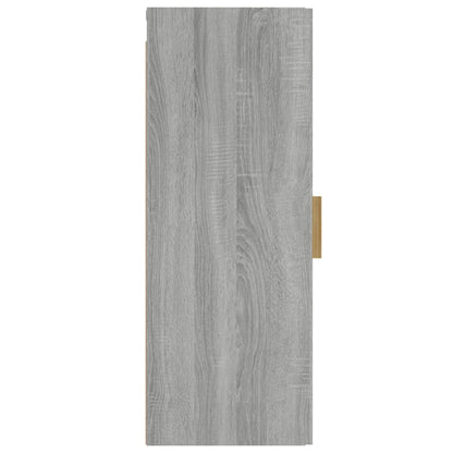 Wall Cabinet Grey Sonoma 34.5x34x90 cm Engineered Wood