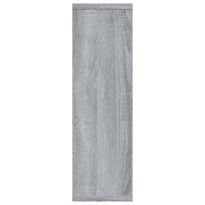 Wall Shelf Grey Sonoma 85x16x52.5 cm Engineered Wood