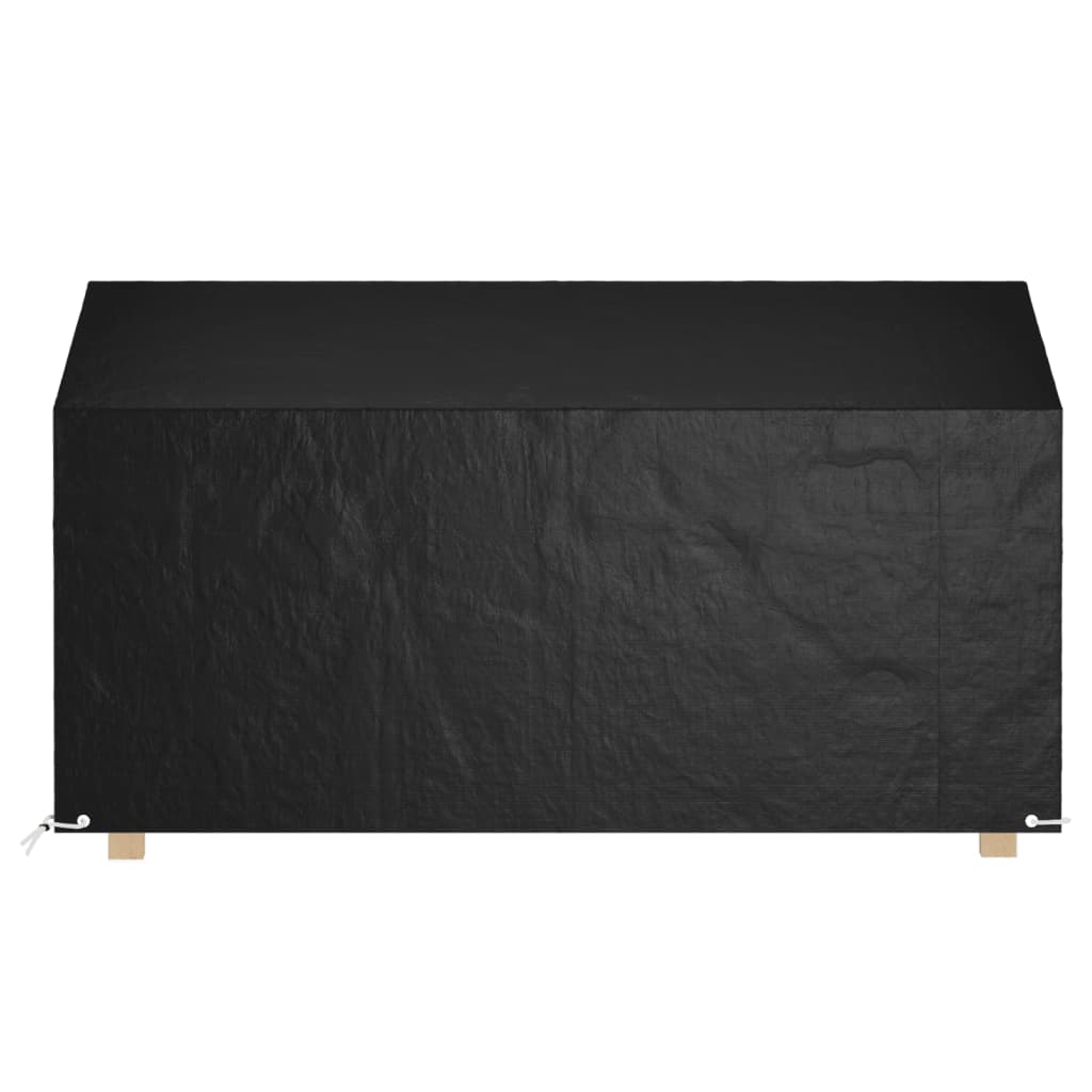 Garden Bench Cover 12 Eyelets 210x70x70/88 cm Polyethylene