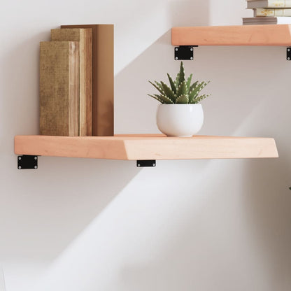 Wall Shelf 40x50x(2-6) cm Untreated Solid Wood Oak