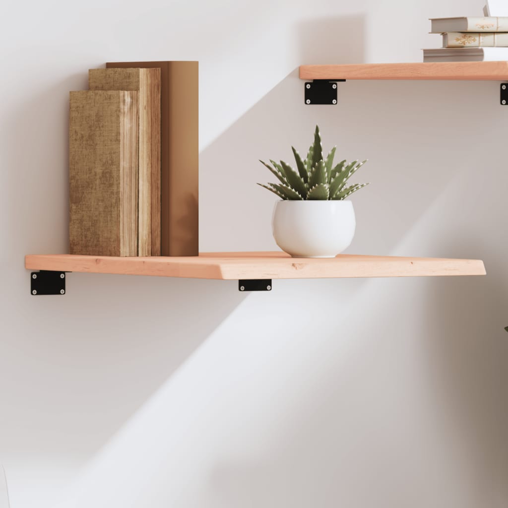 Wall Shelf 40x60x2 cm Untreated Solid Wood Oak