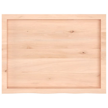 Wall Shelf 80x60x(2-4) cm Untreated Solid Wood Oak