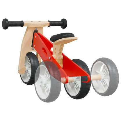 Balance Bike for Children 2-in-1 Red