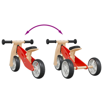 Balance Bike for Children 2-in-1 Red