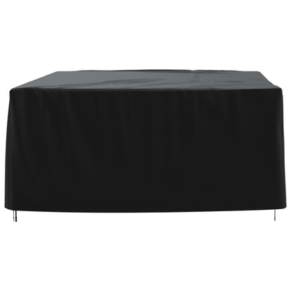 Garden Furniture Cover Black 315x180x74 cm 420D Oxford