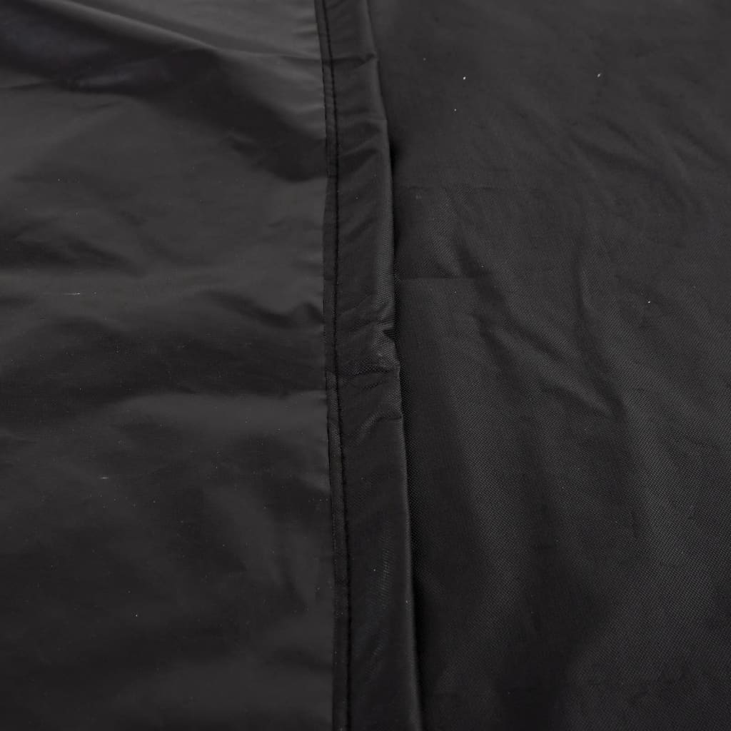 Garden Furniture Cover Round Black Ø 157x71 cm 420D Oxford