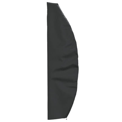 Garden Umbrella Cover Black 280x30/81/45 cm 420D Oxford