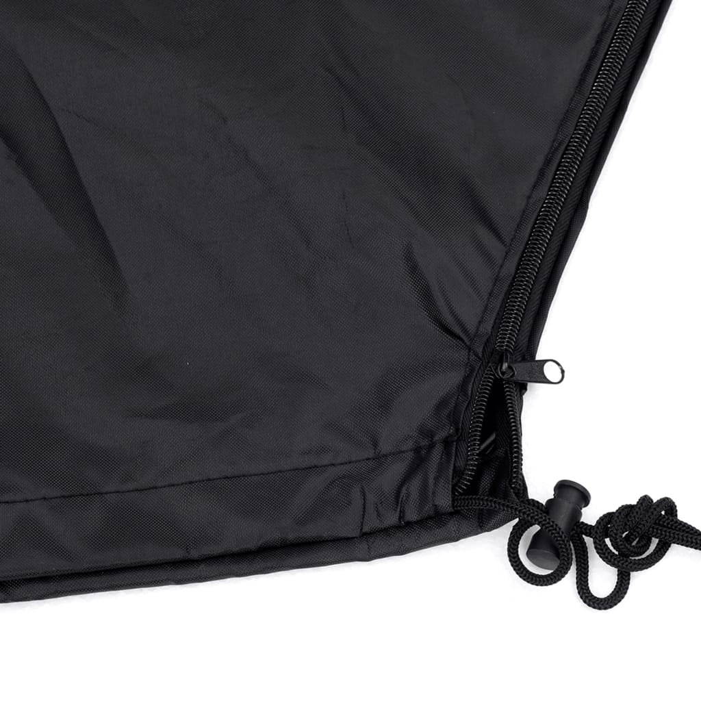 Garden Umbrella Cover Black 280x30/81/45 cm 420D Oxford