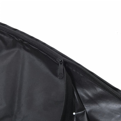 Garden Umbrella Cover Black 280x30/81/45 cm 420D Oxford